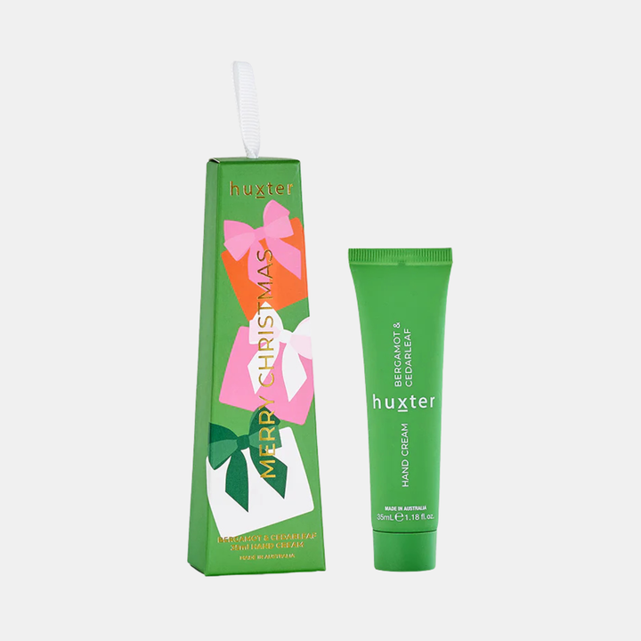 Hanging Hand Cream Green - Xmas Flowers Collection