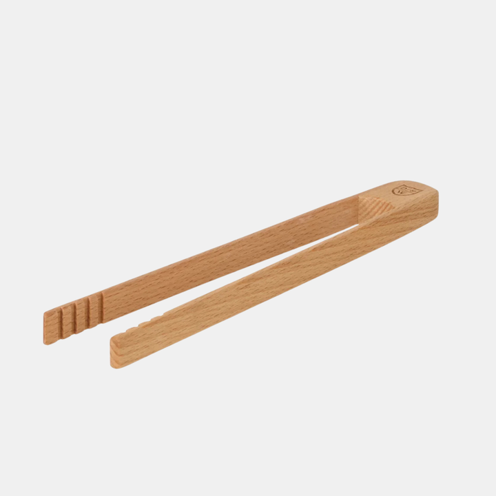 Heritage Magnetic  Beechwood Toast Tongs
