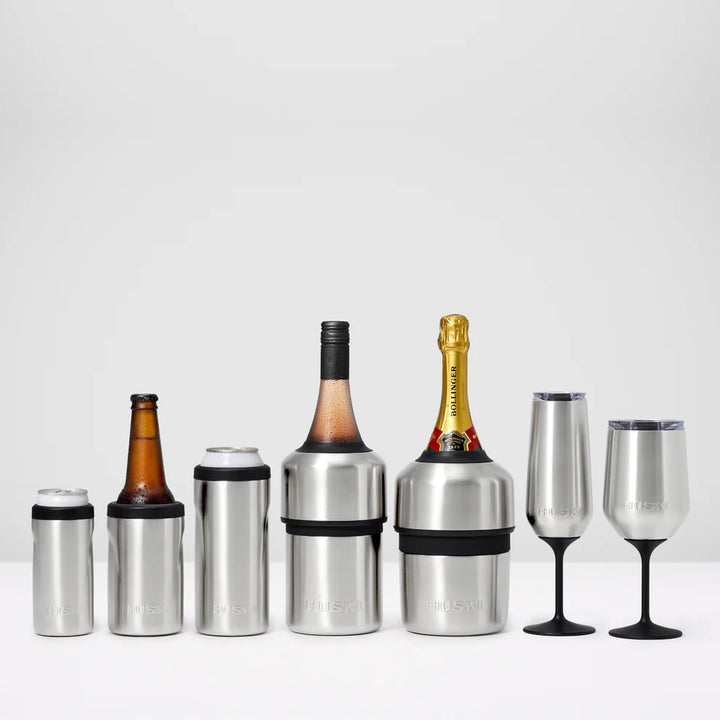 Huski Slim Can Cooler - Champagne