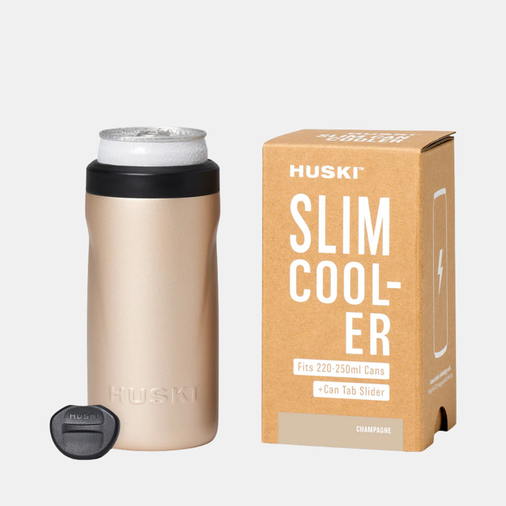 Huski Slim Can Cooler - Champagne