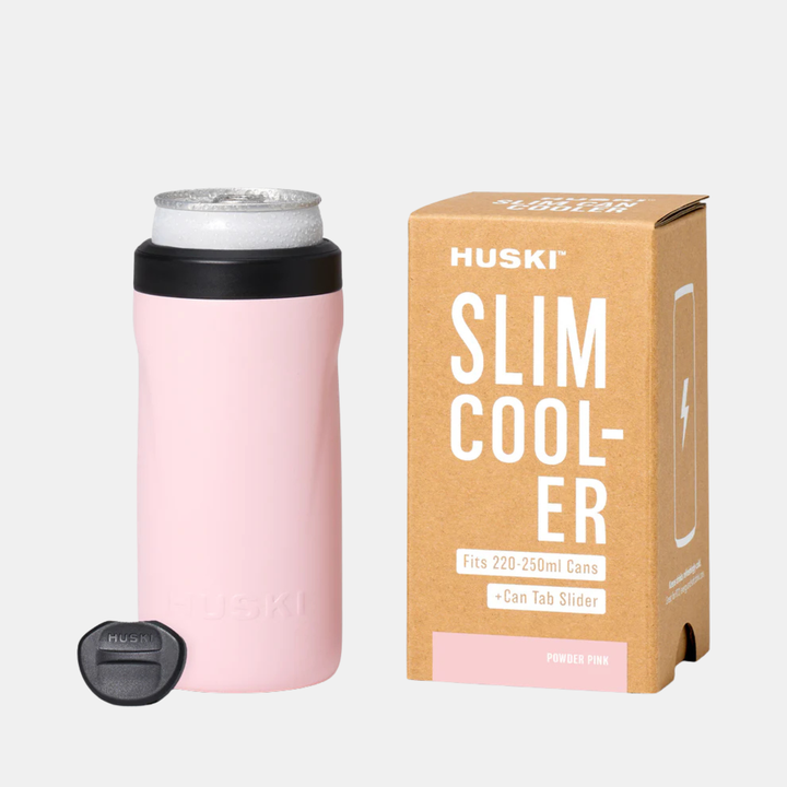 Huski Slim Can Cooler - Powder Pink