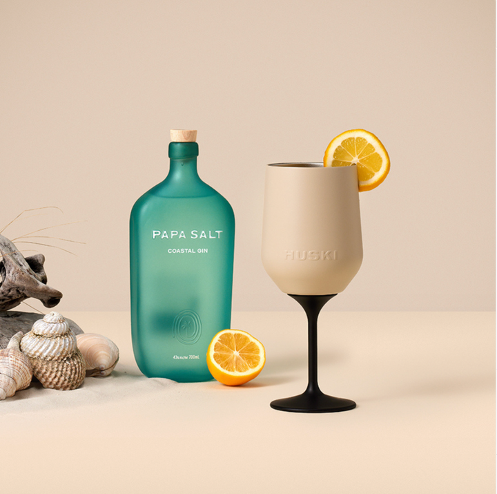 Huski Wine Tumbler 2.0 - Sand Beige