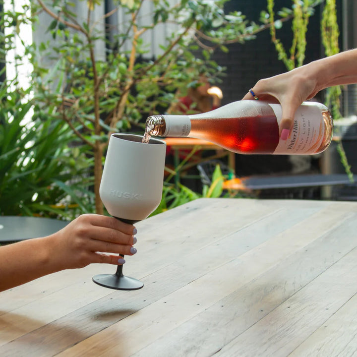 Huski Wine Tumbler 2.0 - Sand Beige