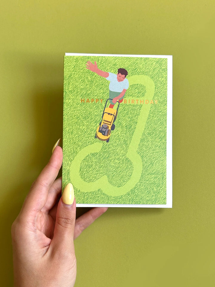Noi | Card Birthday Lawnmower | Shut the Front Door