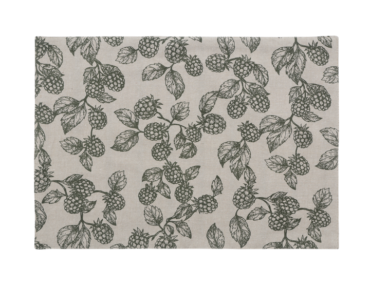 Raine & Humble | Berry Reversable Placemat - Olive S4 | Shut the Front Door
