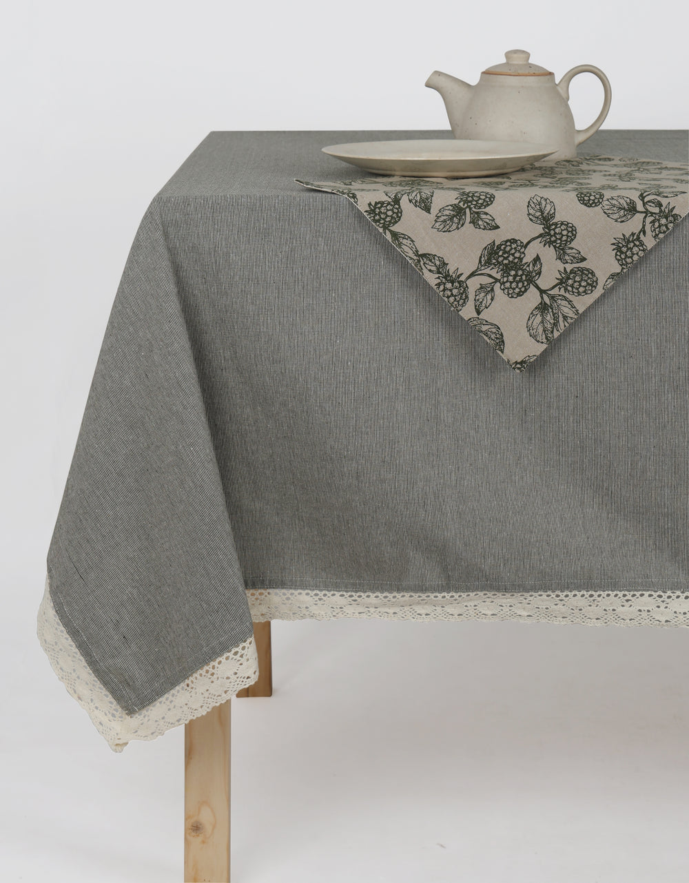 Raine & Humble | Berry Reversable Placemat - Olive S4 | Shut the Front Door