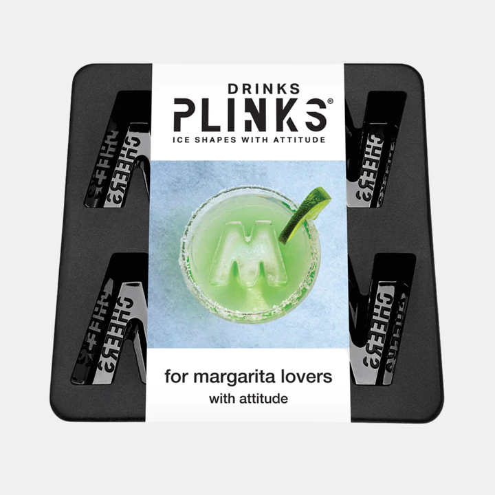 Drinks Plinks | Ice Cube Tray - M for Margarita Lovers | Shut the Front Door