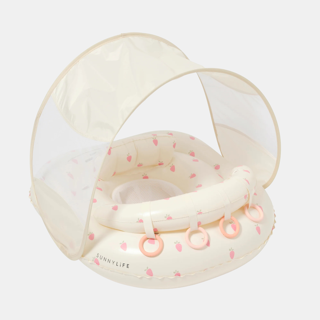 Sunnylife | Interactive Baby Float - Strawberry Sunshine Pink | Shut the Front Door