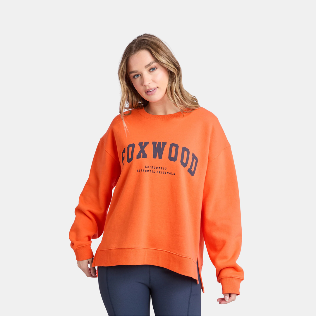 Foxwood | Interval Crew - Orange | Shut the Front Door
