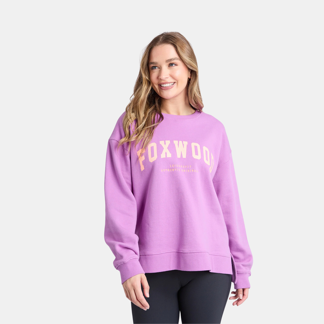 Foxwood | Interval Crew - Purple | Shut the Front Door