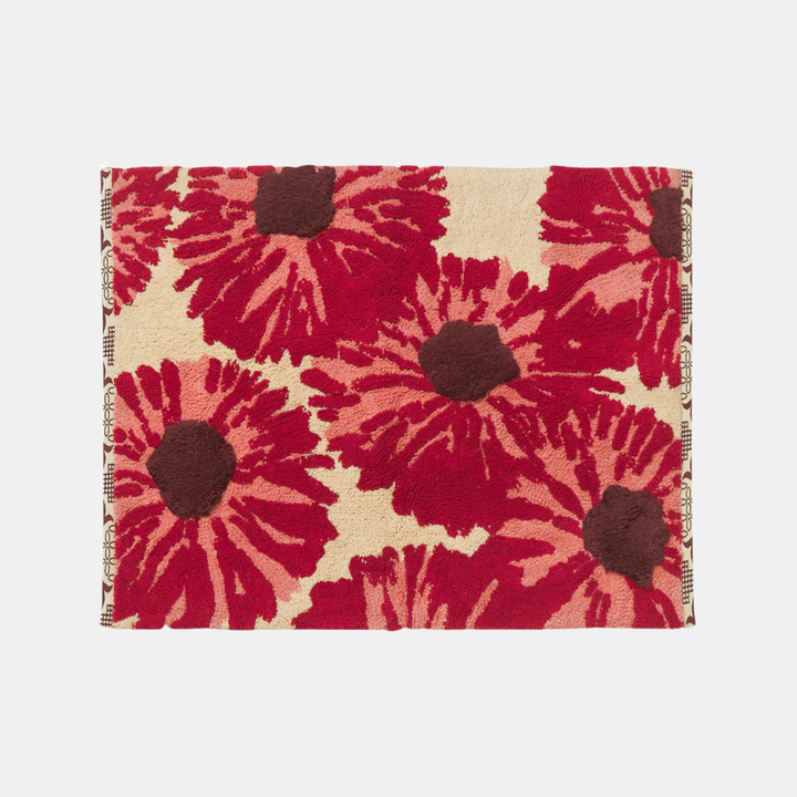 SAGE & CLARE | Isabella Bath Mat - Crimson | Shut the Front Door