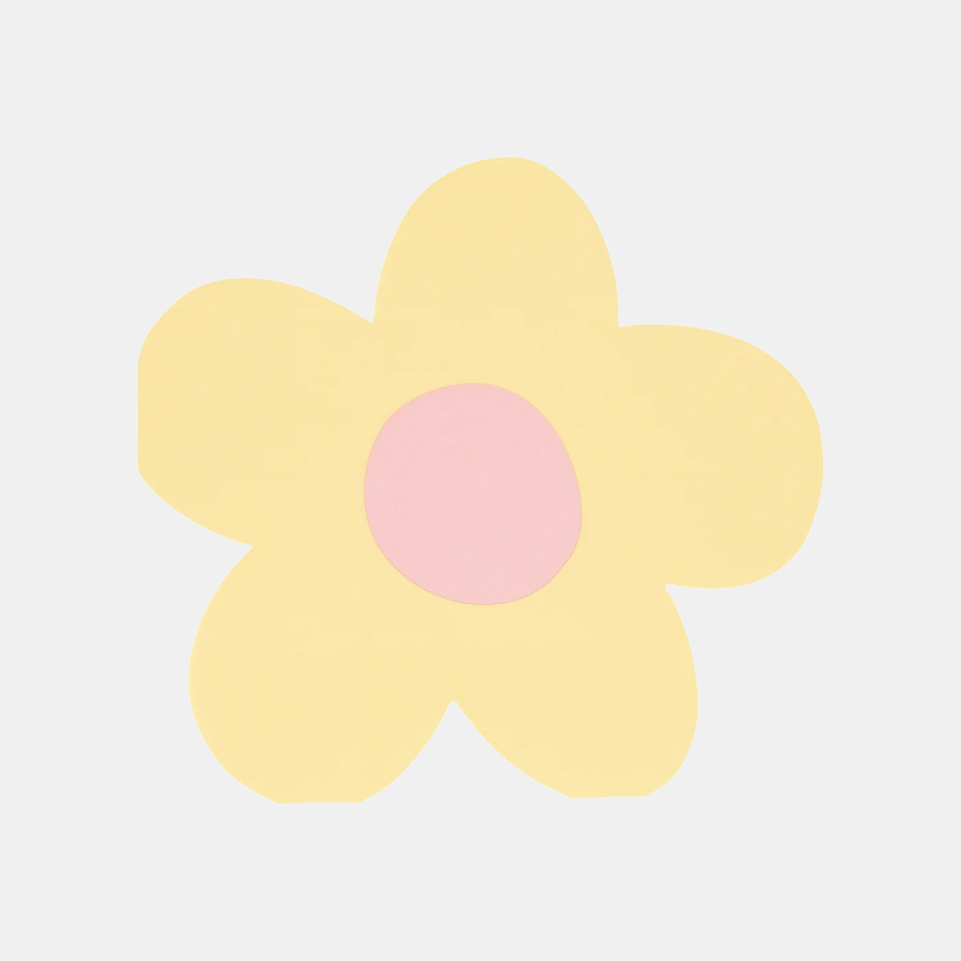 Meri Meri | Daisy Shaped Napkins | Shut the Front Door