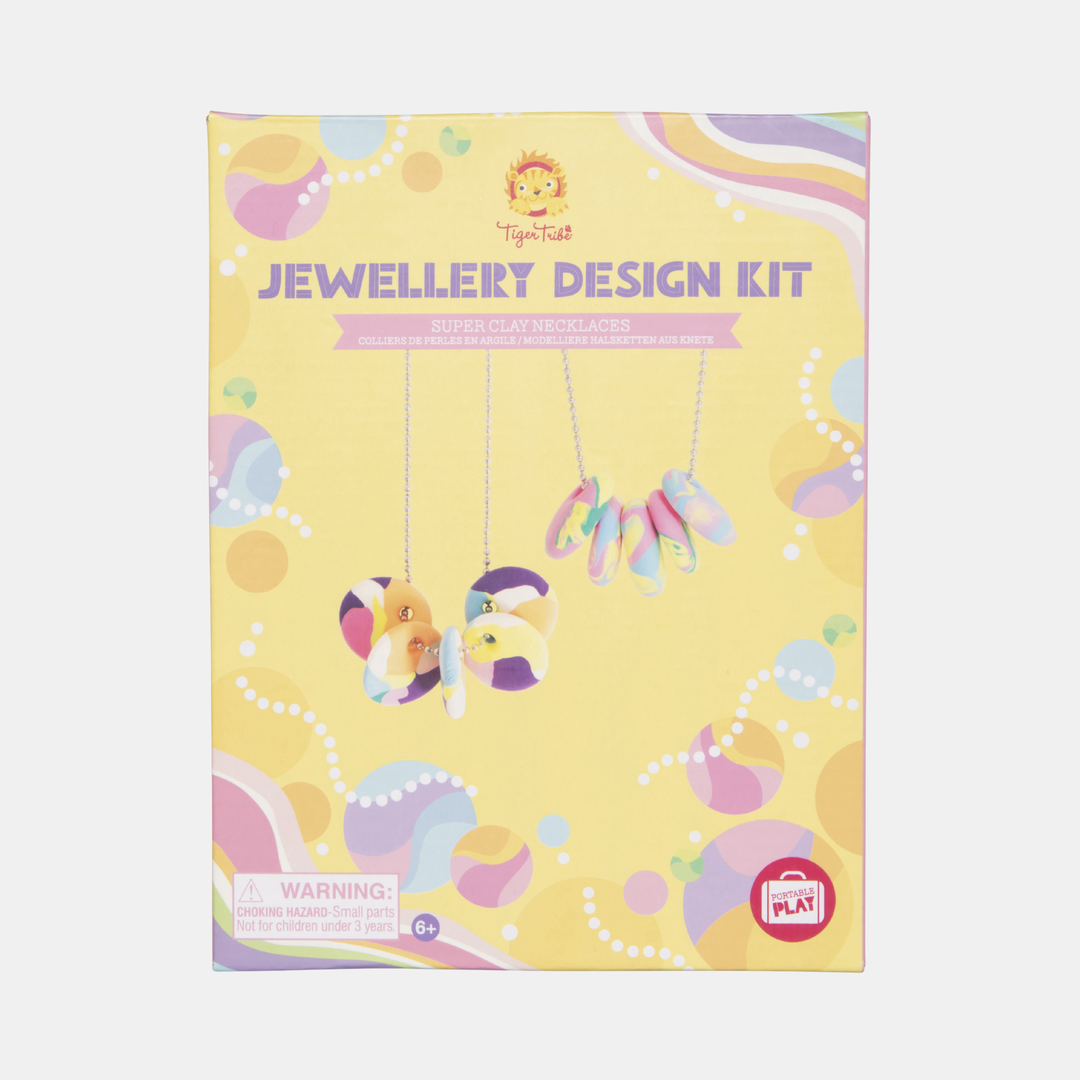 Tiger Tribe | Jewellery Design Kit - Super Clay Necklaces | Shut the Front Door