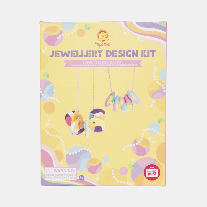 Tiger Tribe | Jewellery Design Kit - Super Clay Necklaces | Shut the Front Door