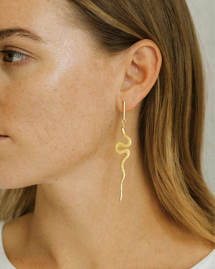 Alethea Earrings - Gold