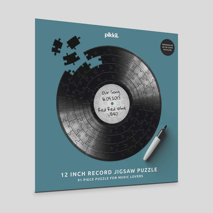 Jigsaw Puzzle Kit -12"  Record - 91  Piece