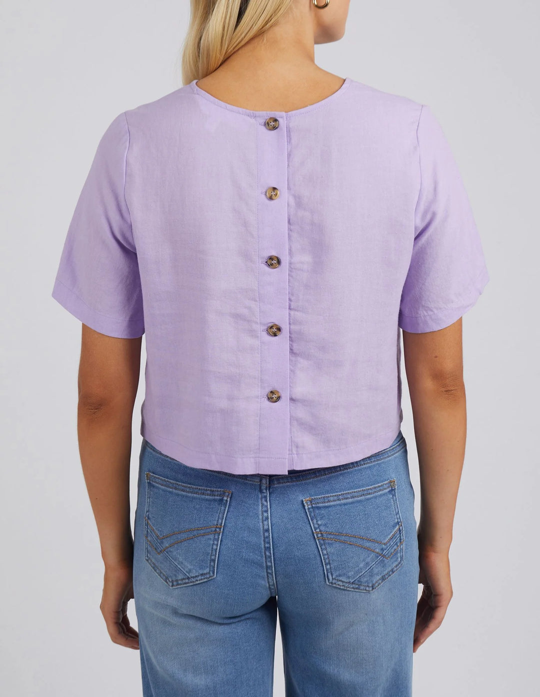 Elm Knitwear | Juniper Top - Periwinkle | Shut the Front Door