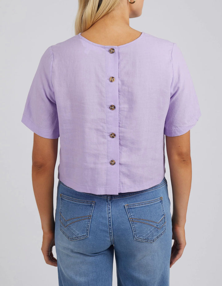 Elm Knitwear | Juniper Top - Periwinkle | Shut the Front Door