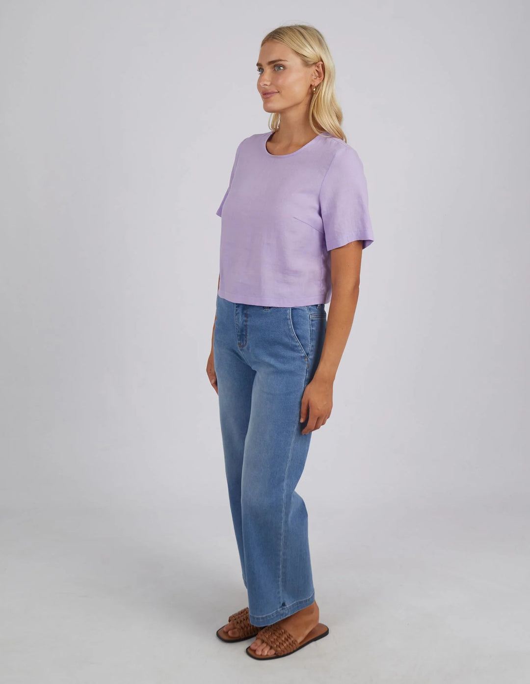 Elm Knitwear | Juniper Top - Periwinkle | Shut the Front Door