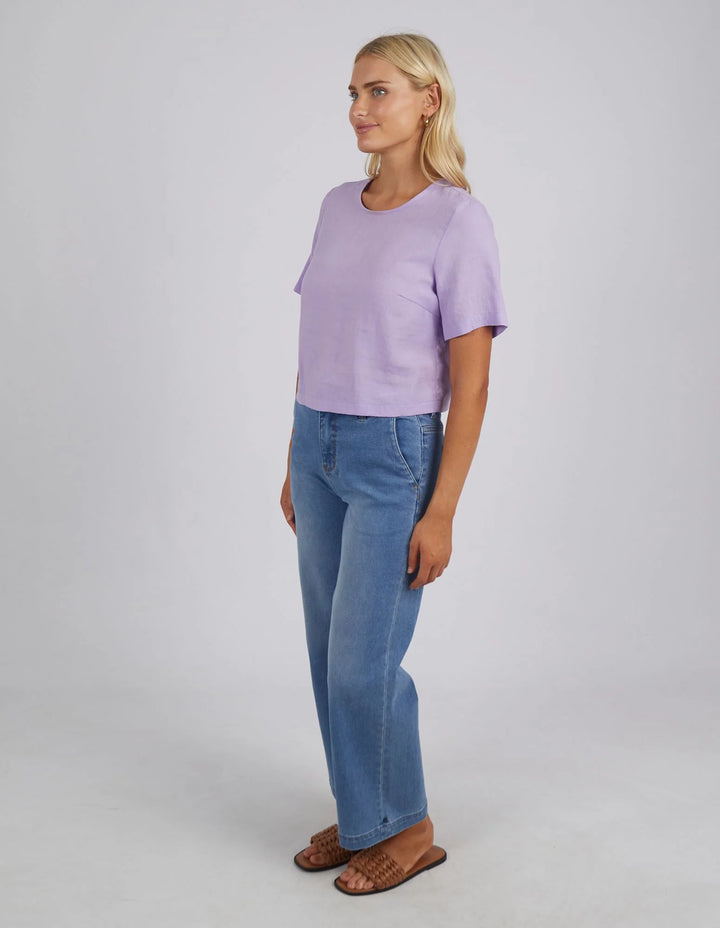 Elm Knitwear | Juniper Top - Periwinkle | Shut the Front Door