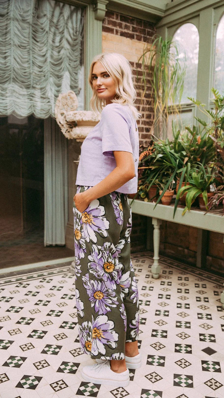 Elm Knitwear | Juniper Top - Periwinkle | Shut the Front Door