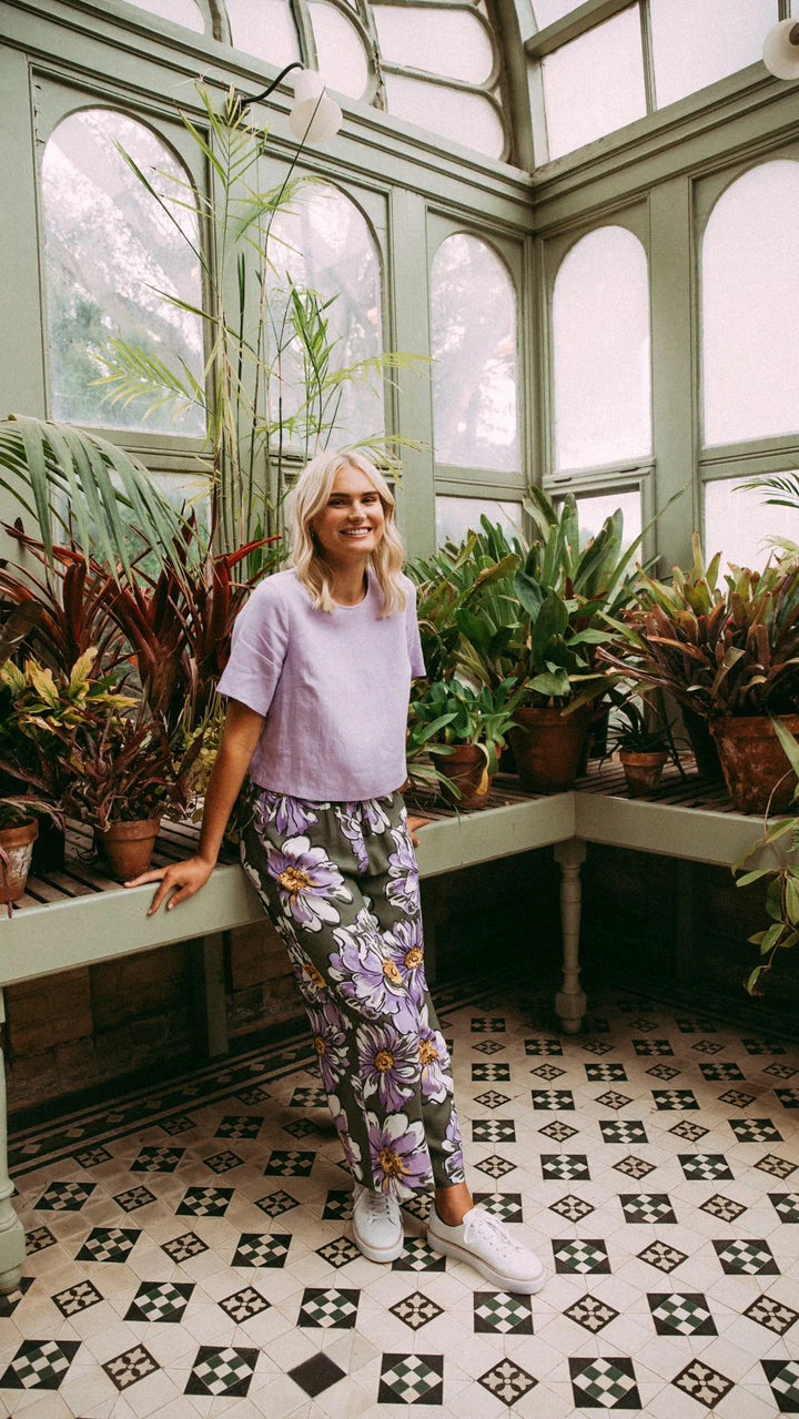 Elm Knitwear | Juniper Top - Periwinkle | Shut the Front Door