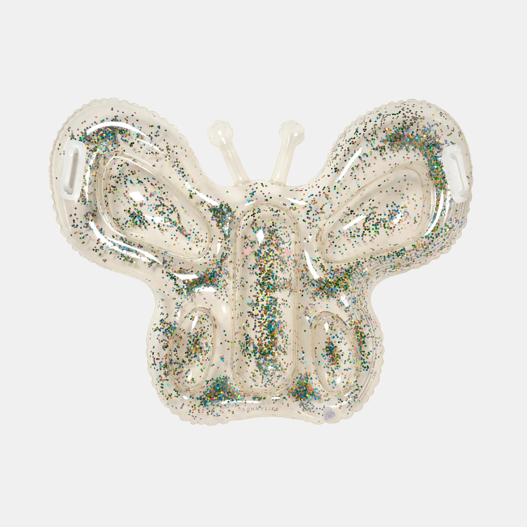 Sunnylife | Kids Lie-On Float - Cotton Candy Glitter | Shut the Front Door
