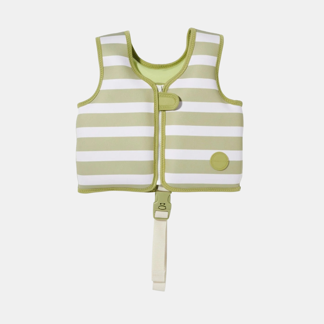 Sunnylife | Kids Swim Vest 1-2 Into the Wild Khaki | Shut the Front Door
