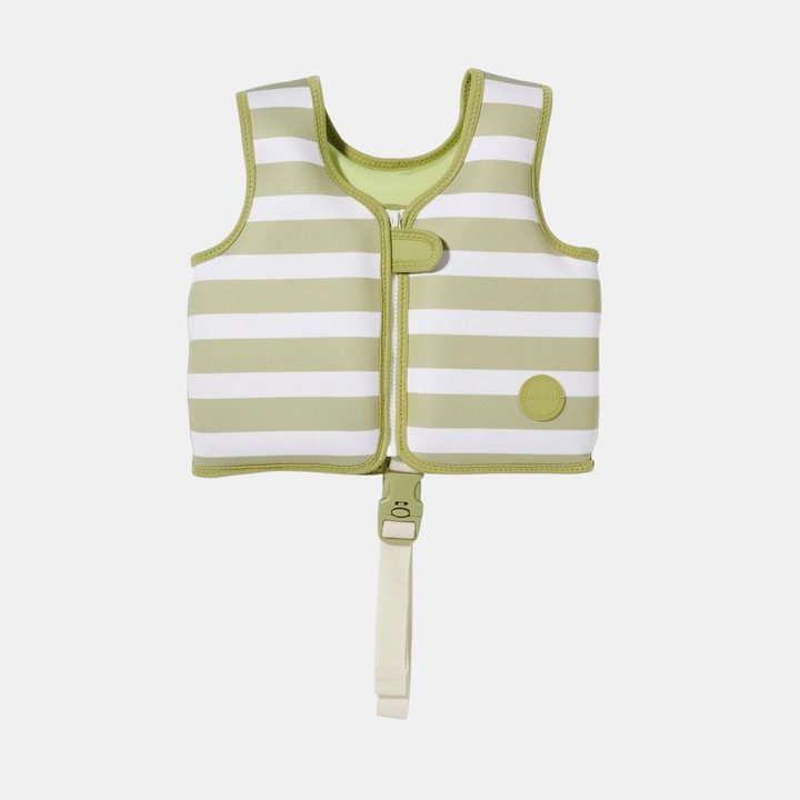 Sunnylife | Kids Swim Vest 1-2 Into the Wild Khaki | Shut the Front Door