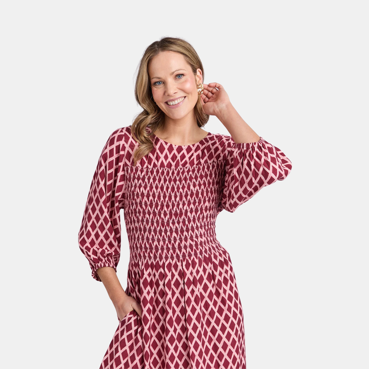 Elm Knitwear | Kiruna Dress - Print | Shut the Front Door
