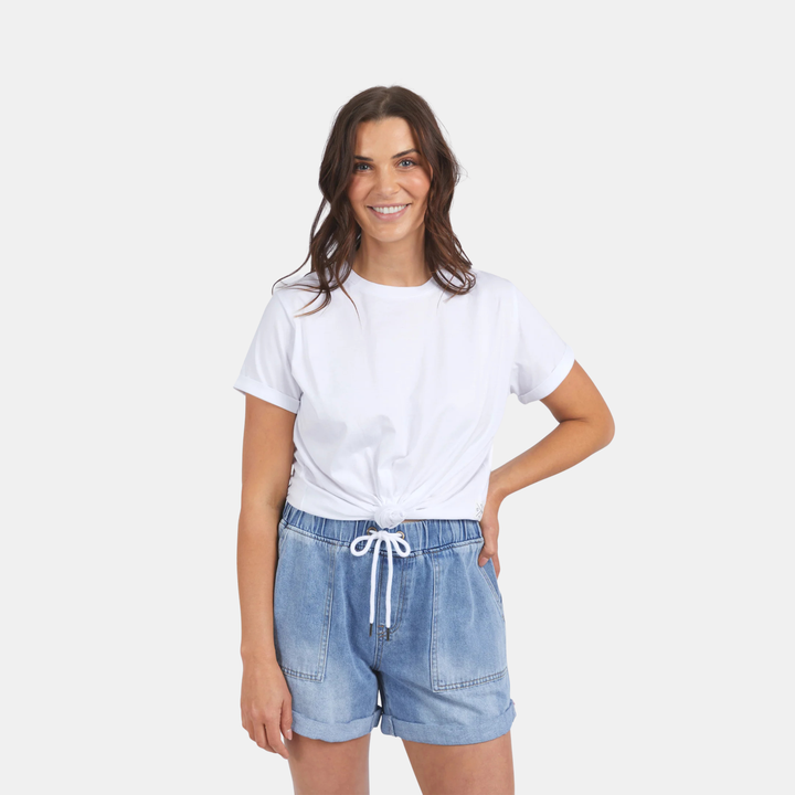 Knot S/S Tee - White