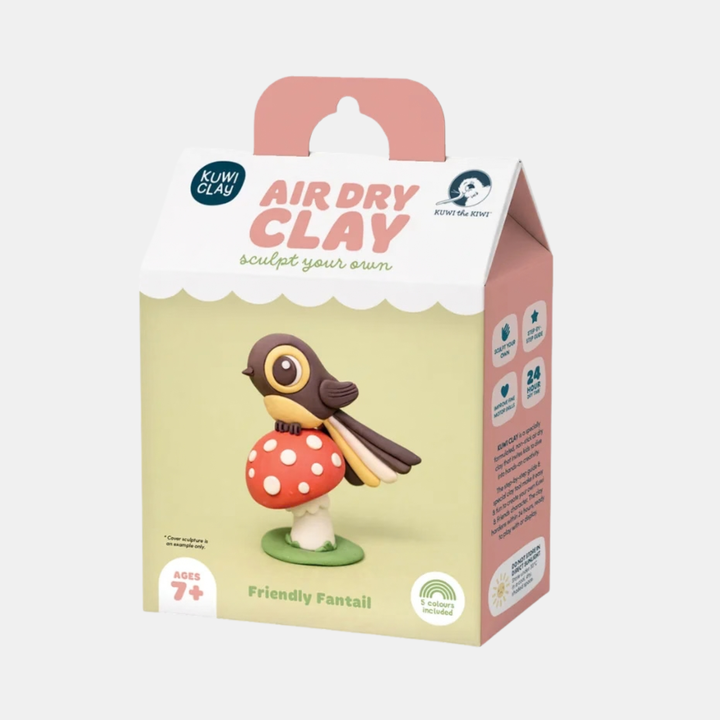 Tikitibu | Kuwi Clay - Friendly Fantail | Shut the Front Door