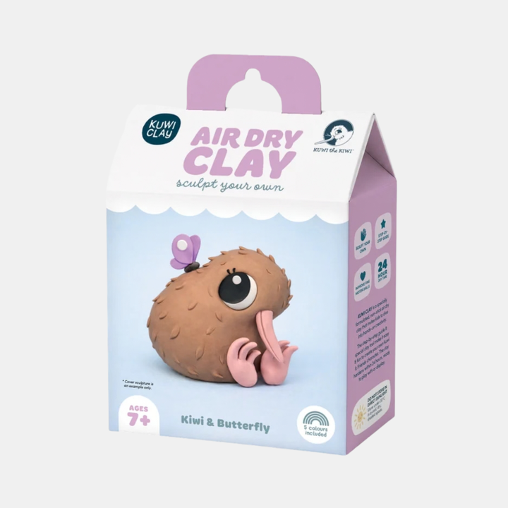 Tikitibu | Kuwi Clay - Kiwi & Butterfly | Shut the Front Door