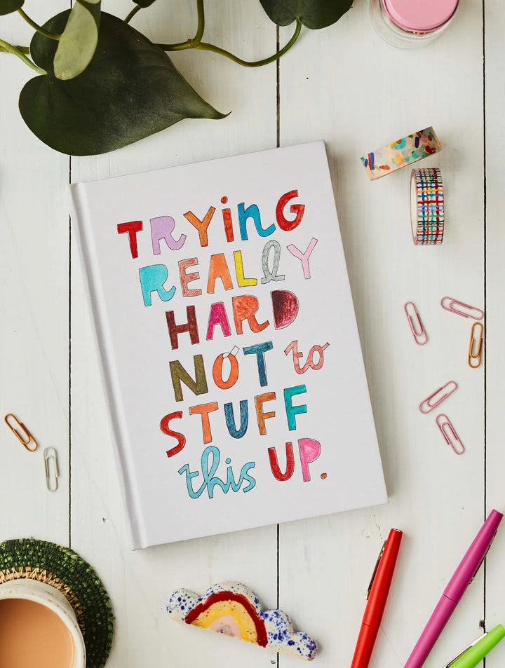 Lined Journal - Trying