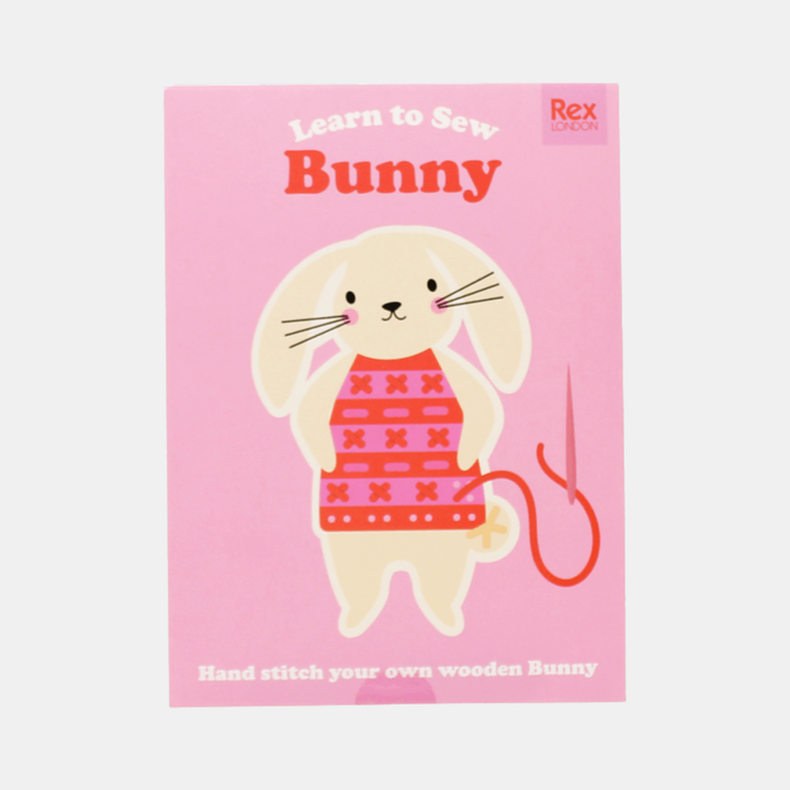 Learn to Sew Wooden Hand-Stitch Set - Bunny