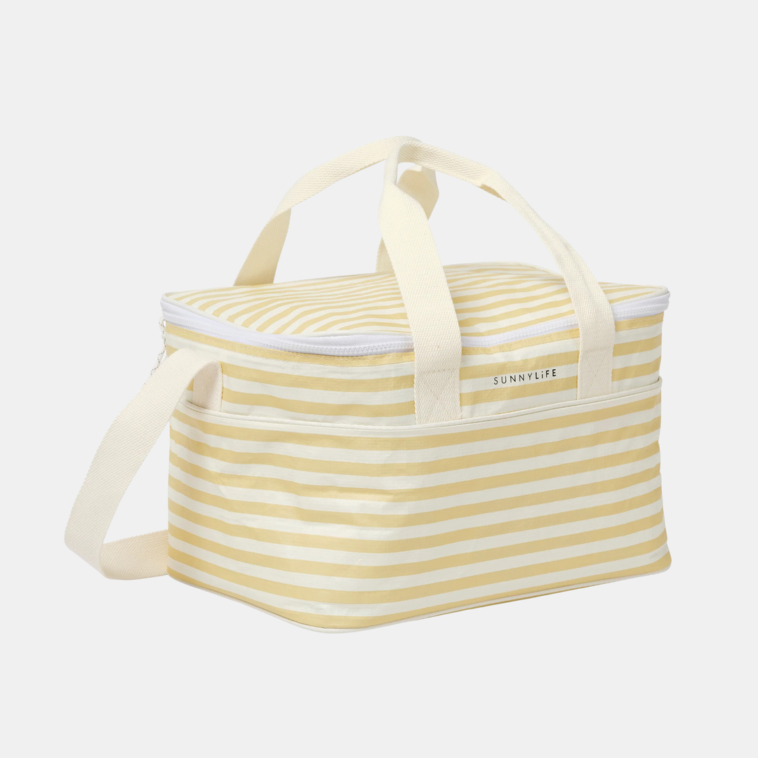 Sunnylife | Light Cooler Bag - Butternut Stripe | Shut the Front Door