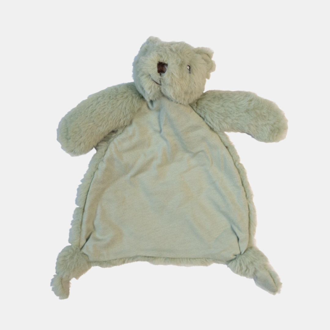 Lily and George | Littlefoot Bear Comforter - Jade | Shut the Front Door