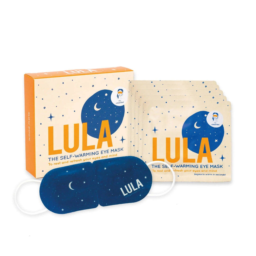 Lula | Lula Self-Warming Eye Mask - Unscented - Box of 5 | Shut the Front Door