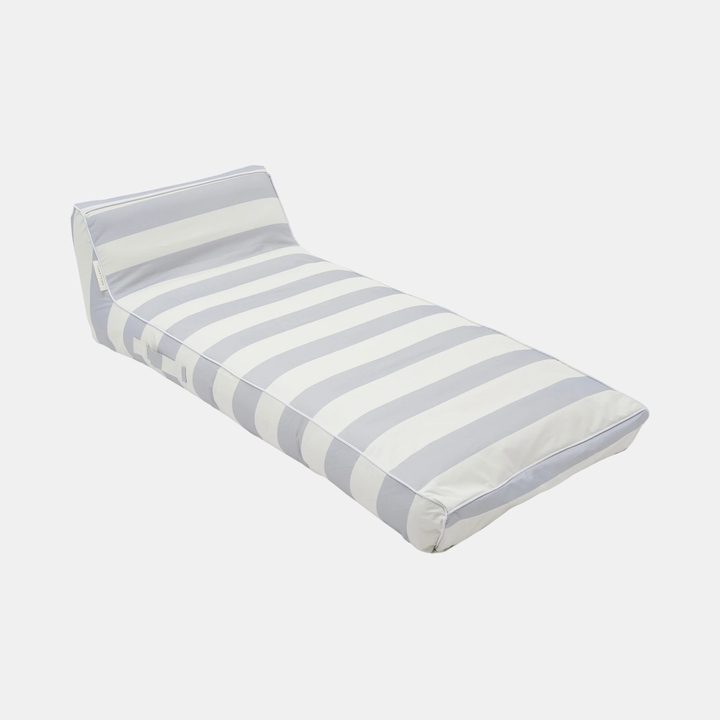 Sunnylife | Luxe Lie-On Lounger - Lazy Days Blue Stripe | Shut the Front Door
