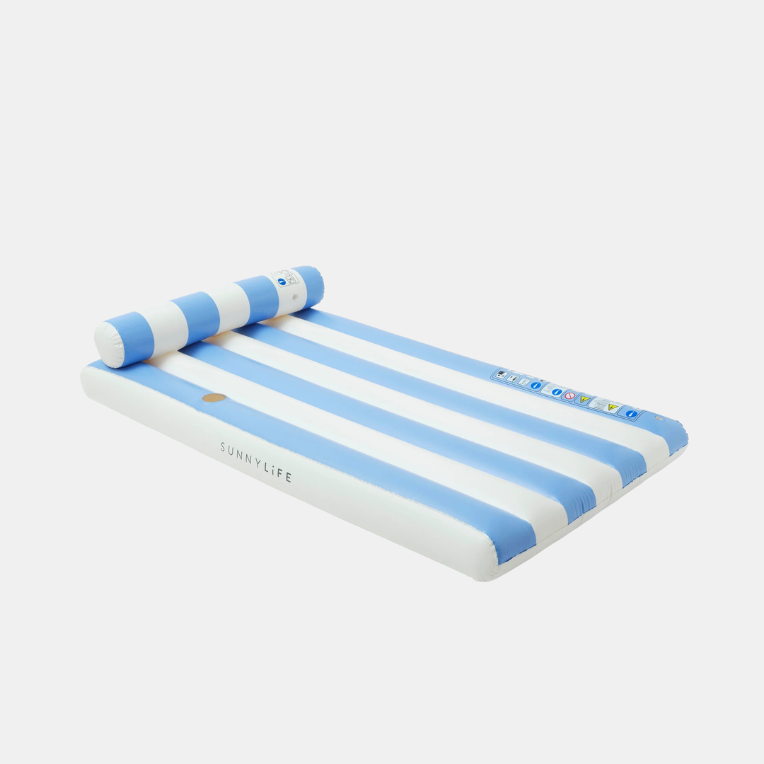 Sunnylife | Luxe Lilo - Blue Stripe | Shut the Front Door