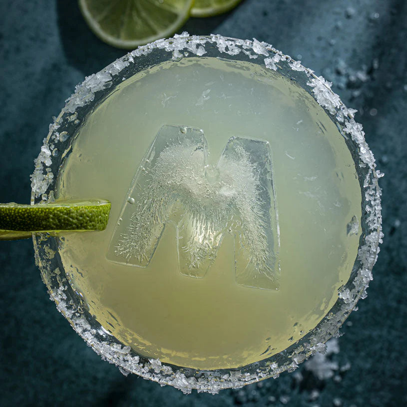 Drinks Plinks | Ice Cube Tray - M for Margarita Lovers | Shut the Front Door