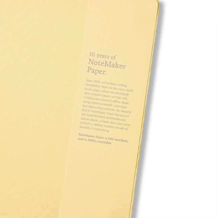 2026 Ruled Daily Diary A5 - Butter