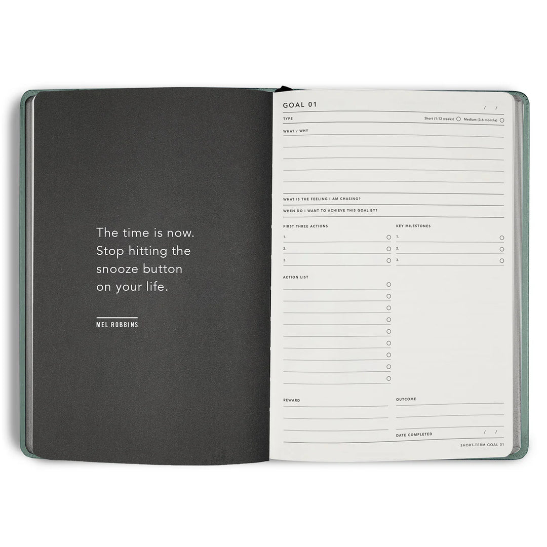2026 Classic Goal Digger Diary Weekly Action - Sea Green