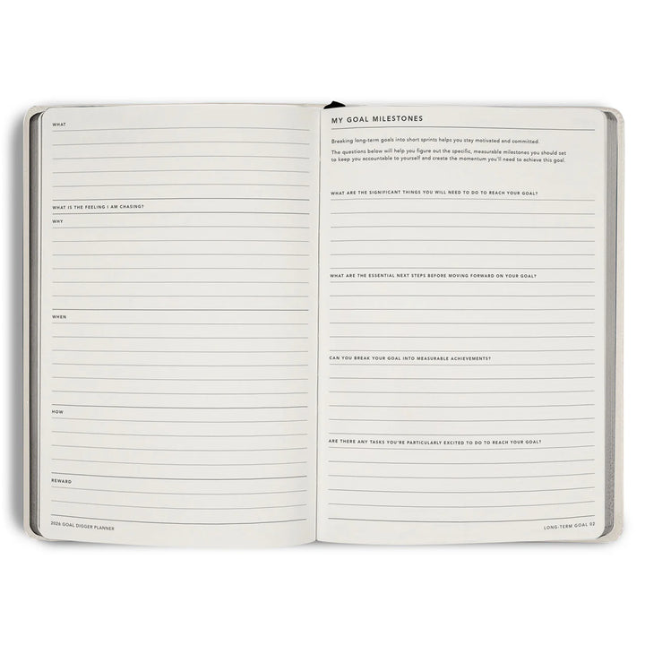 2026 Classic Goal Digger Diary Weekly Action - Vanilla