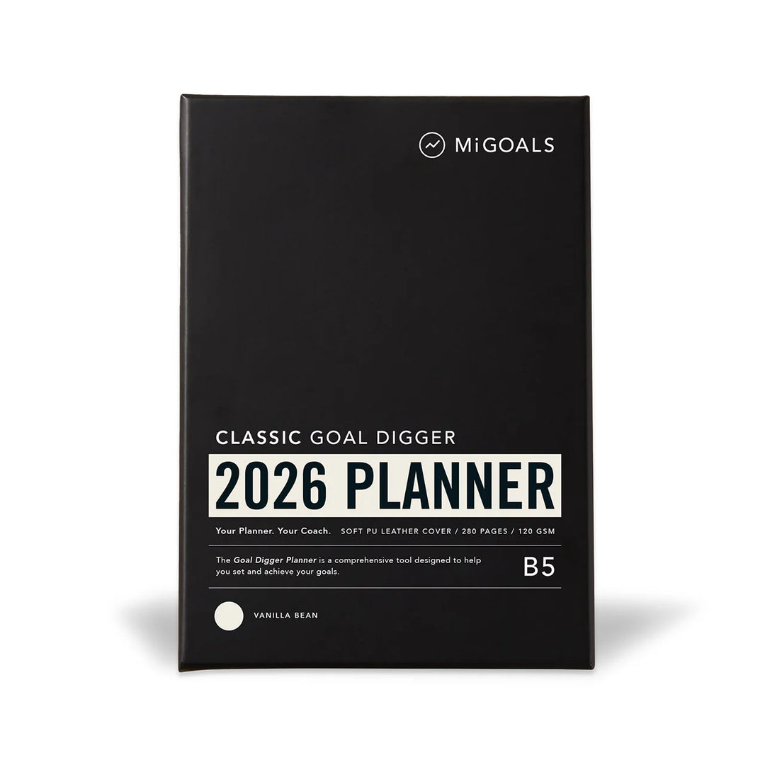2026 Classic Goal Digger Diary Weekly Action - Vanilla