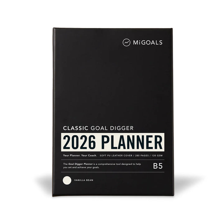 2026 Classic Goal Digger Diary Weekly Action - Vanilla