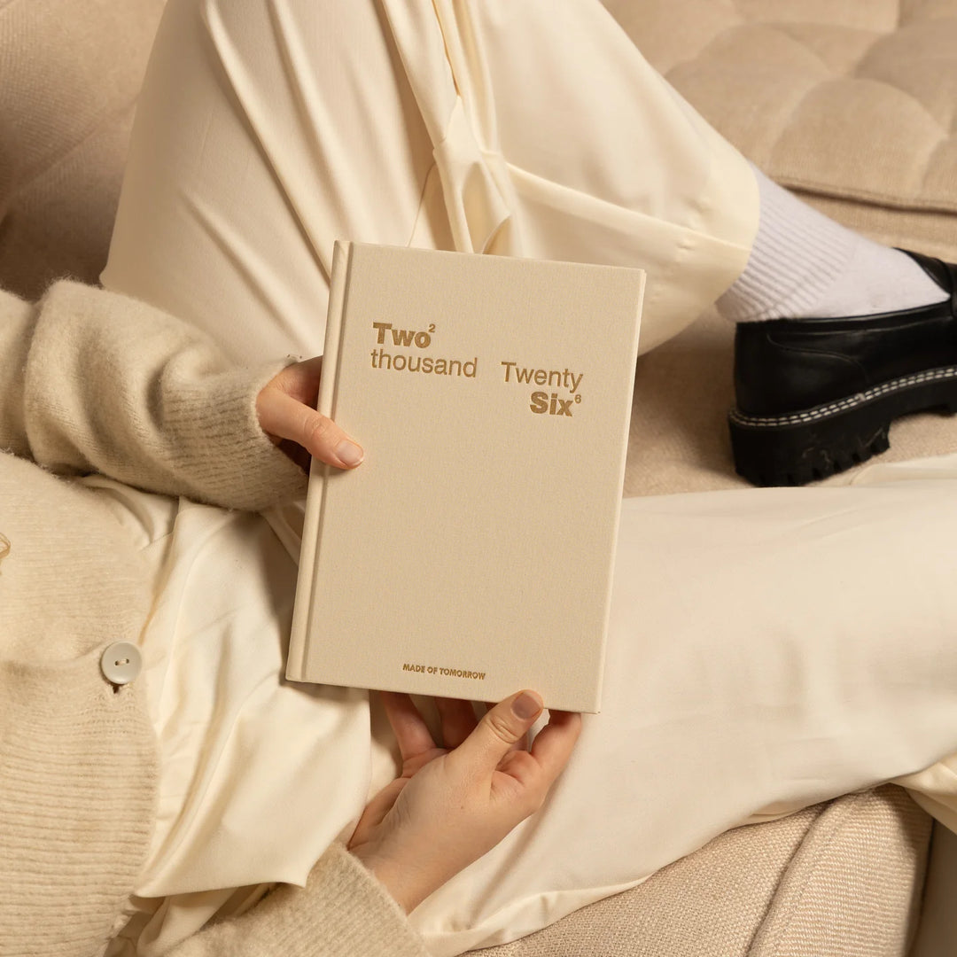 2026 Weekly Diary Classic - Cream