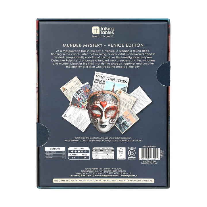 Host Your Own Small Murder Mystery - Venice