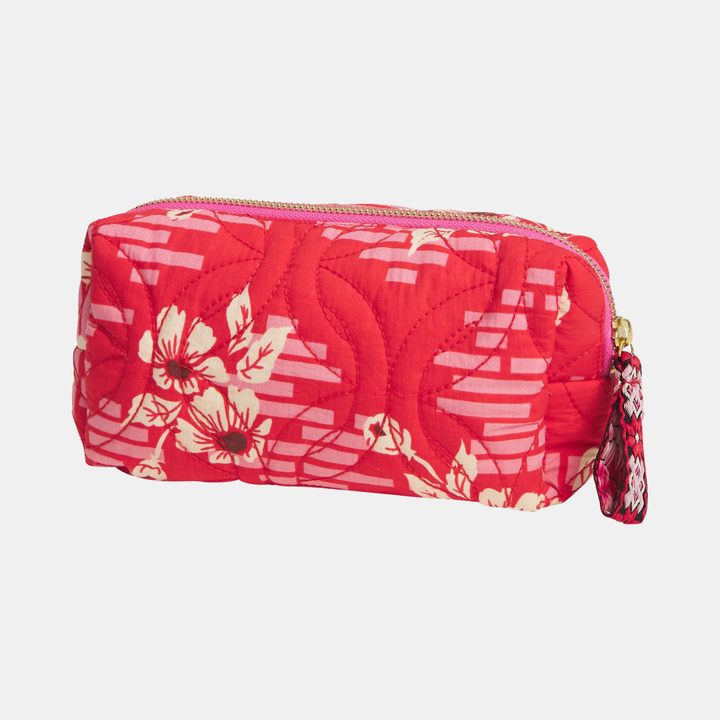 Marta Travel Pouch - Vermillion