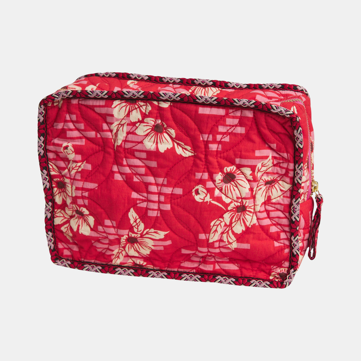 Marta Vanity Bag - Vermillion